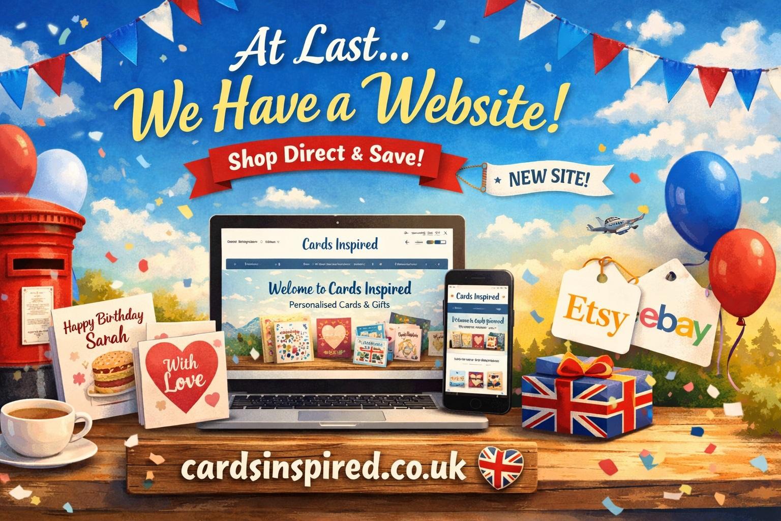 At Last… We Have a Website!